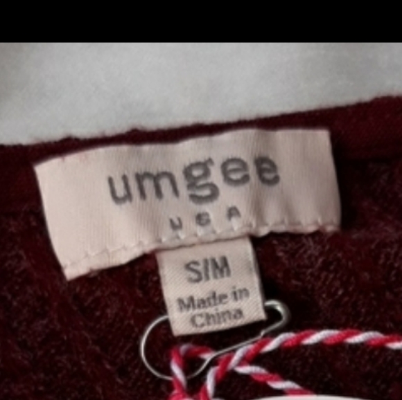 UMGEE S/M Animal Print Linen Blend Raw Hem Bell Sleeve Open Front Cardigan - Picture 4 of 16